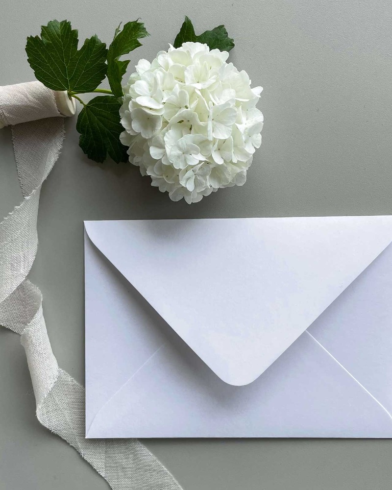 Premium White Envelope